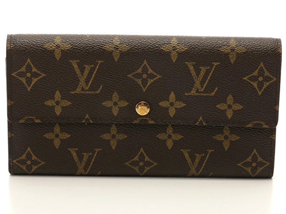 LOUIS VUITTON Pochette Portemonnaie Credit Monogram